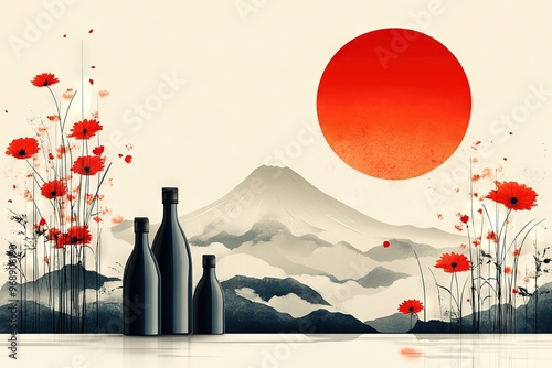 japanese sake bottles