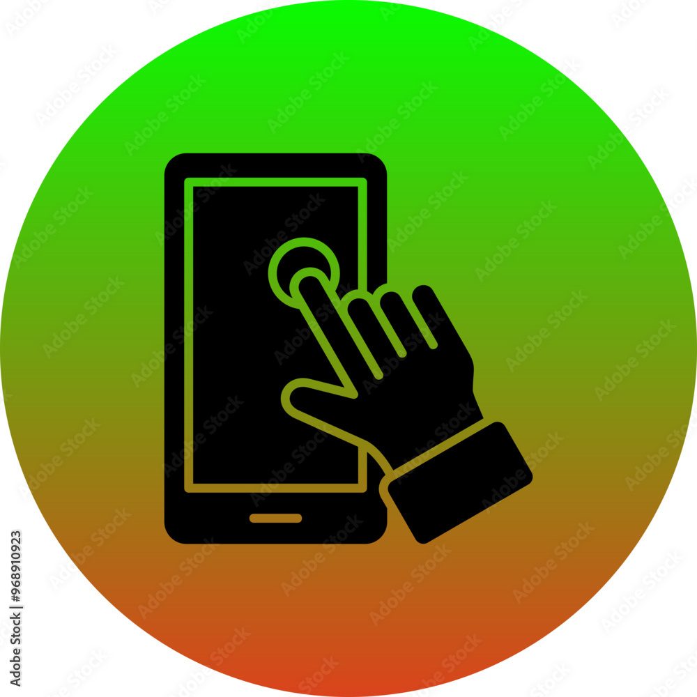 Touch Screen Icon Touch Screen Icon