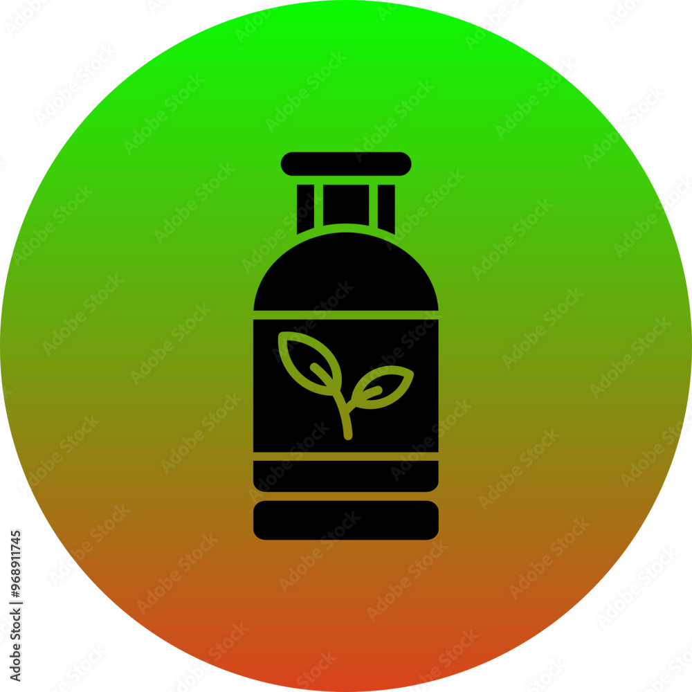 Fototapeta premium Bio Gas Icon