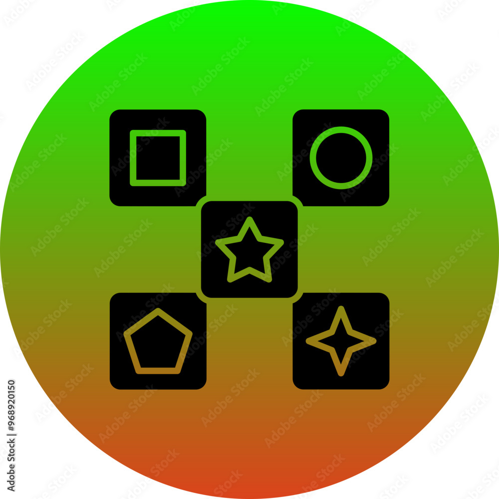 Shape toy Icon Shape toy Icon