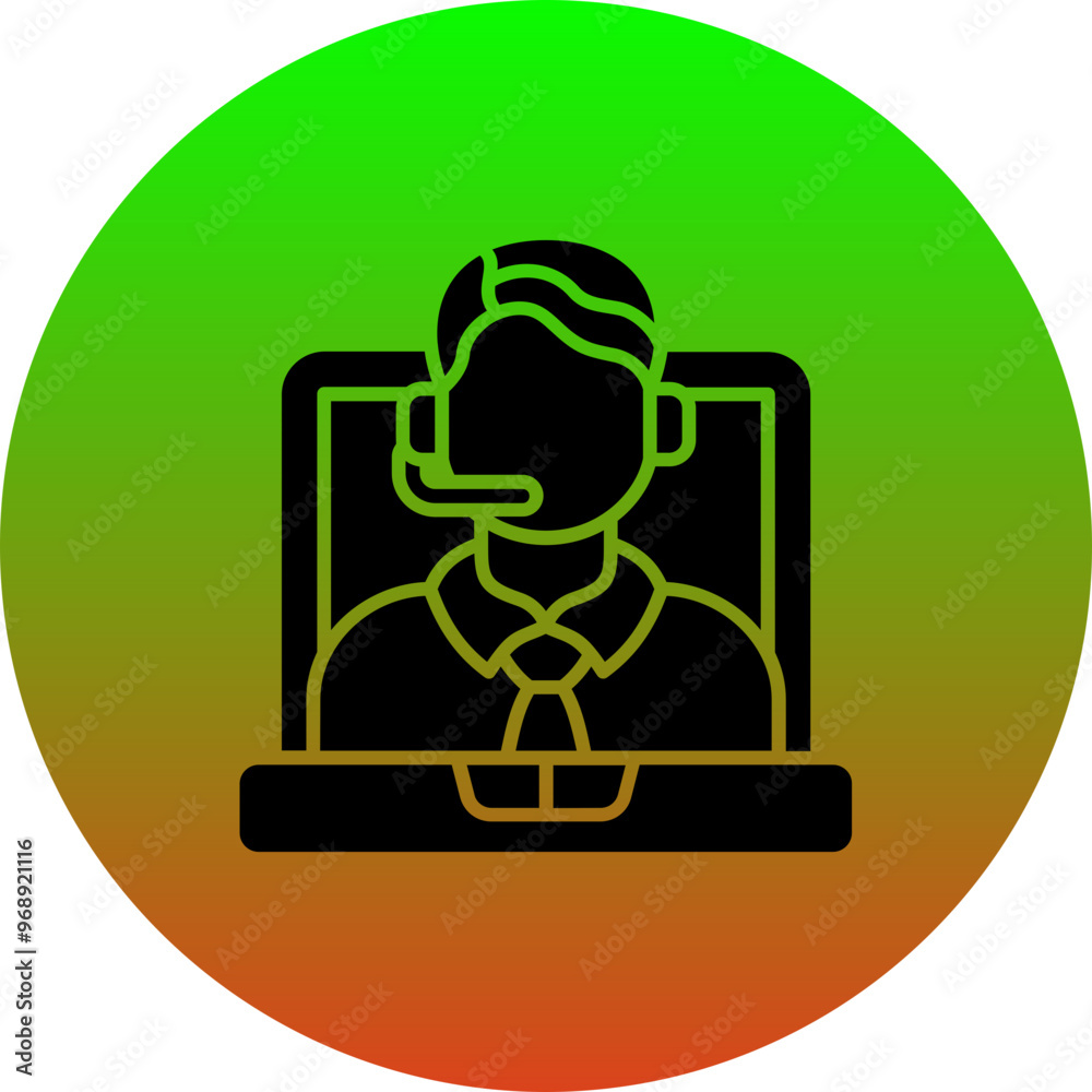 Online service Icon Online service Icon