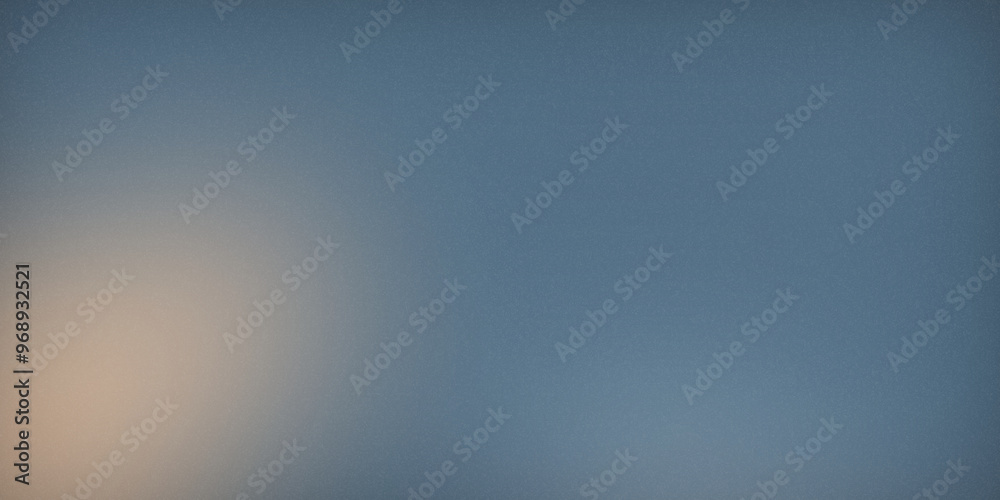 Obraz premium Mesh Gradient Soft Blue and Beige with Noise Subtle Light Spots