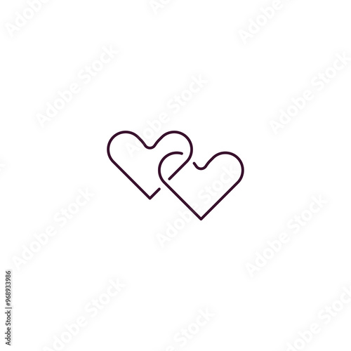 fiance outline icon. Linear vector from fashion concept. Thin line fiance icon isolated on white background