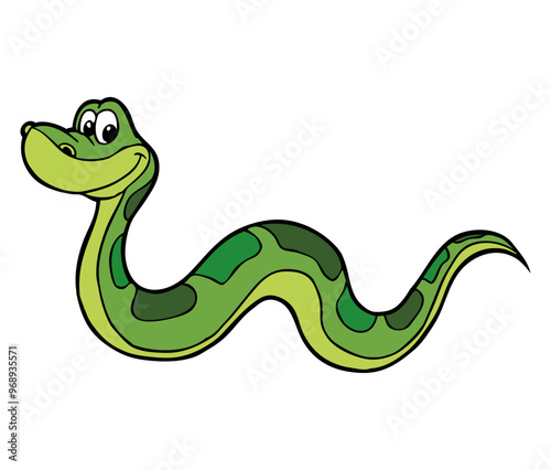 snake vector illustration