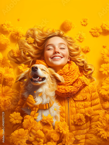 Lady with Dog