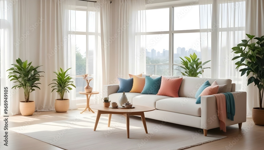 Photo modern style interior room 3d illustration Interior,Kitchen,Washrooms frame living room with colorful white sofa,led with blank frame Photo modern style interior room 3d illustration Interior,Kitchen,Washrooms frame living room with colorful white sofa,led with blank frame