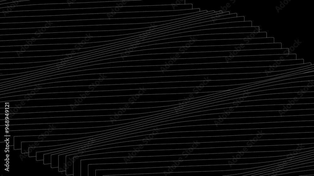 Parametric Panel Shape pattern, seamless 3d loop animation, Organic Parametric Panel Shape pattern, seamless 3d loop animation, Organic
