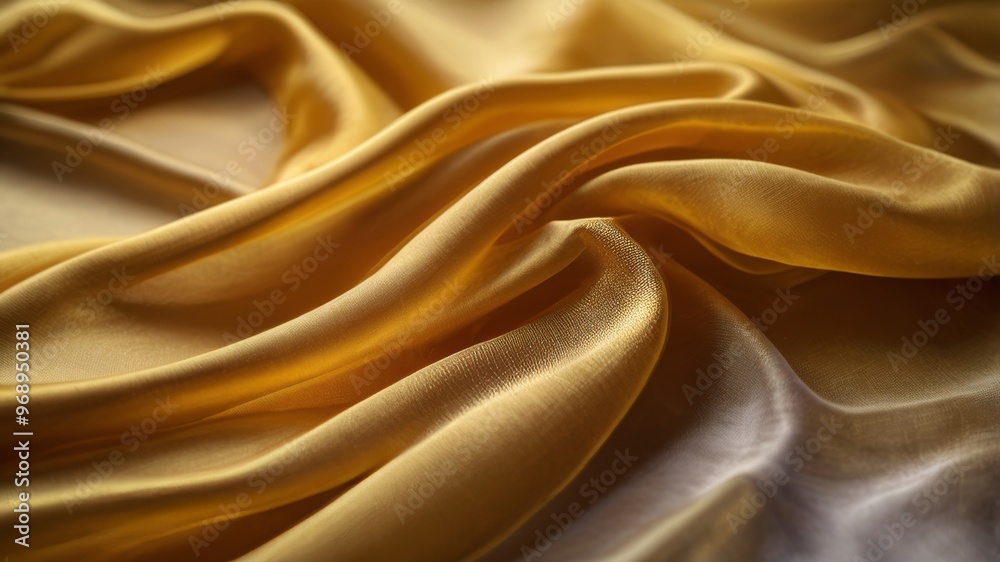 Fototapeta premium golden silk background