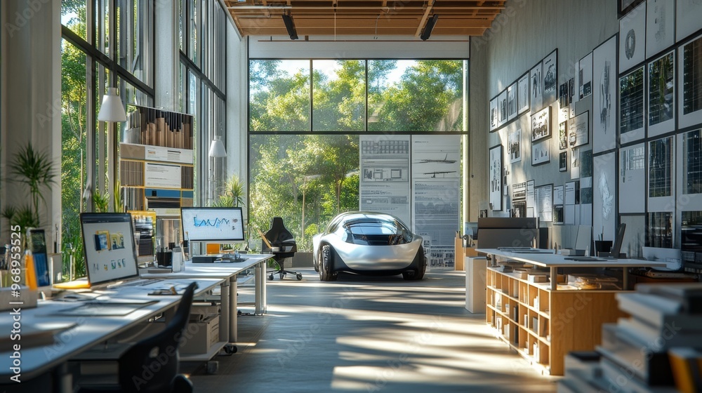 Modern Office Space. Modern Office Space.