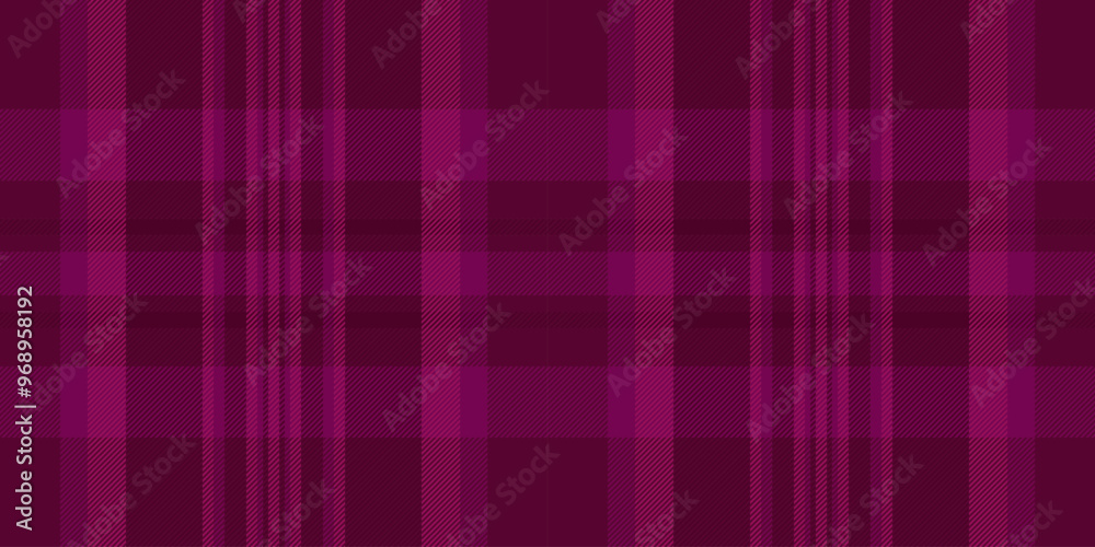 Oriental seamless check vector, gingham texture fabric plaid. Poster pattern tartan textile background in pink and dark colors. Oriental seamless check vector, gingham texture fabric plaid. Poster pattern tartan textile background in pink and dark colors.