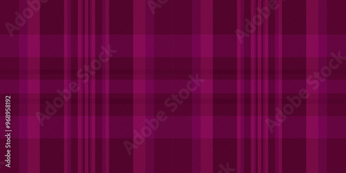 Oriental seamless check vector, gingham texture fabric plaid. Poster pattern tartan textile background in pink and dark colors.