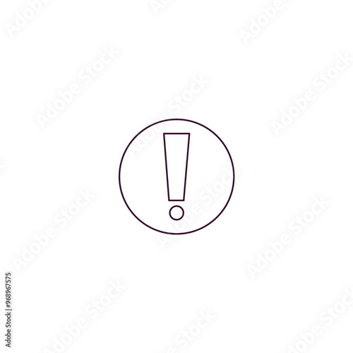 urgent outline icon. Linear vector from human resources concept. Thin line urgent icon isolated on white background