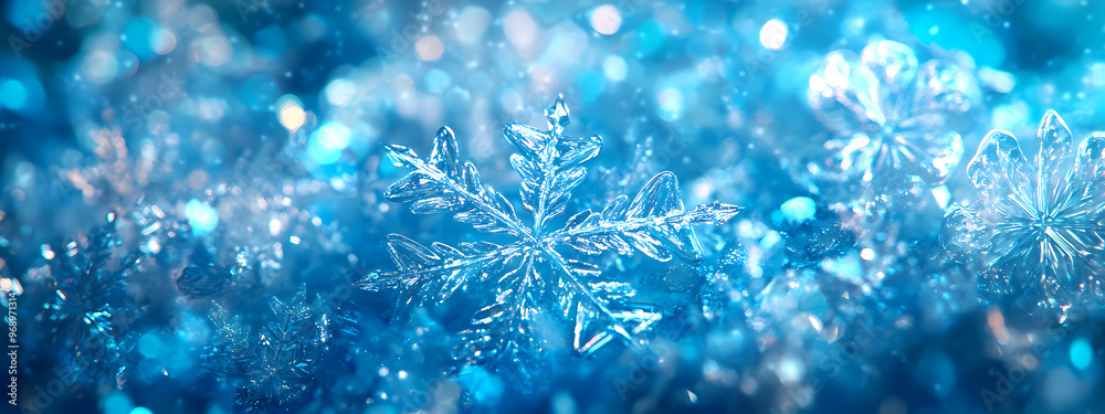 Frosty Snowflake Fantasy Frosty Snowflake Fantasy
