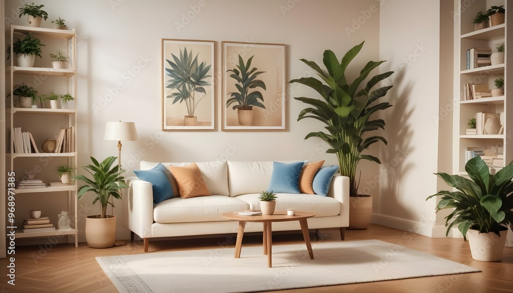 Photo modern style interior room 3d illustration Interior,Kitchen,Washrooms frame living room with colorful white sofa,led with blank frame Photo modern style interior room 3d illustration Interior,Kitchen,Washrooms frame living room with colorful white sofa,led with blank frame