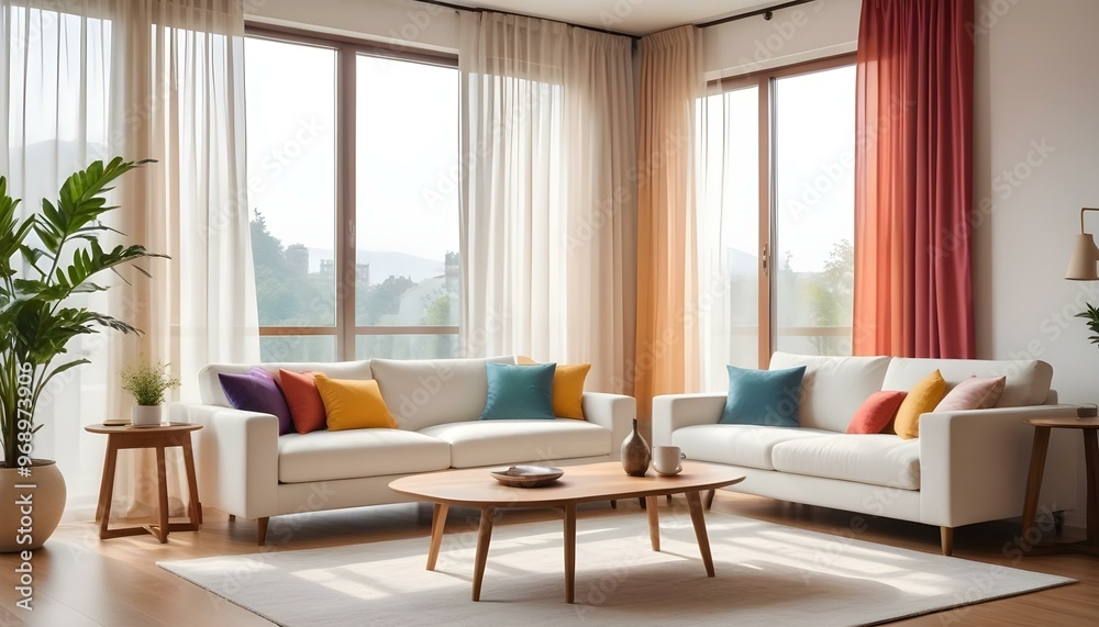 Photo modern style interior room 3d illustration Interior,Kitchen,Washrooms frame living room with colorful white sofa,led with blank frame Photo modern style interior room 3d illustration Interior,Kitchen,Washrooms frame living room with colorful white sofa,led with blank frame
