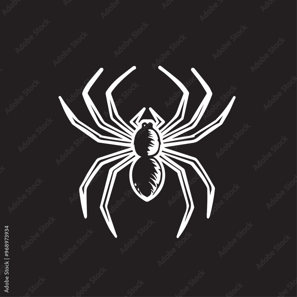 Spider in cartoon, doodle style . Image for t-shirt, web, mobile apps and ui. Isolated 2d vector illustration in logo, icon, sketch style, Eps 10, black and white. AI Generative Spider in cartoon, doodle style . Image for t-shirt, web, mobile apps and ui. Isolated 2d vector illustration in logo, icon, sketch style, Eps 10, black and white. AI Generative
