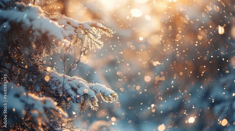 The Snowy Winter Forest The Snowy Winter Forest