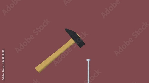 hammer and nail animation