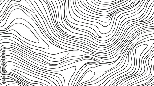 Abstract Lined Pattern Vector Illustration Handdrawn Design Element