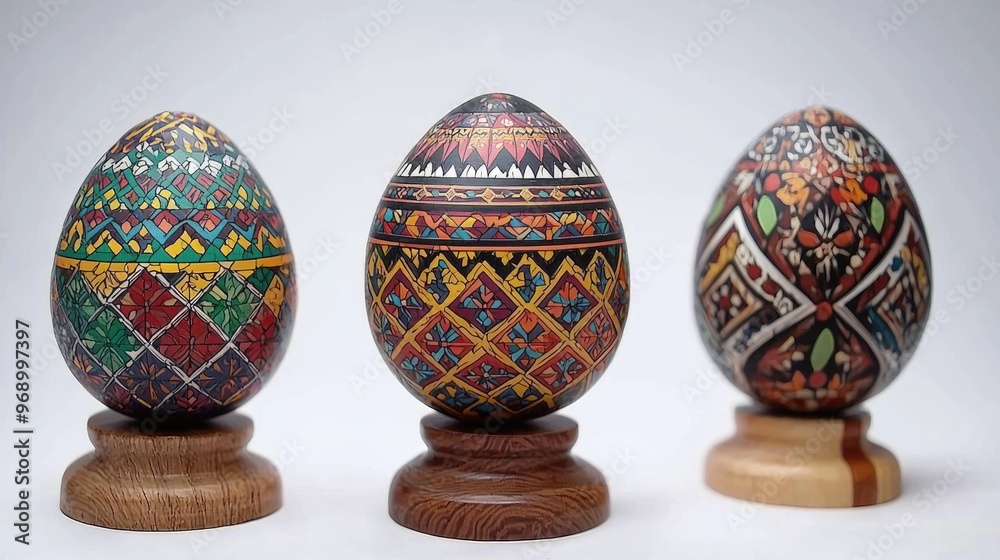 Intricate Pysanka Ukrainian egg decorating patterns Intricate Pysanka Ukrainian egg decorating patterns