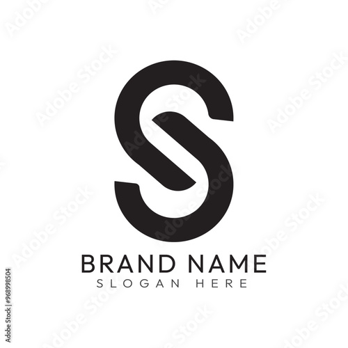 S letter logo, S logo, S monogram logo brand logo