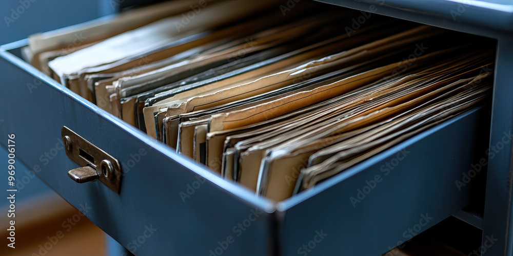 Secret Files: A metal file cabinet, overflowing with classified documents. Secret Files: A metal file cabinet, overflowing with classified documents.