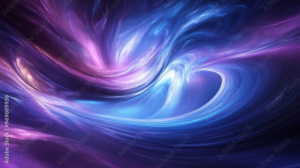 Abstract swirling galaxy with vibrant colors, cosmic energy concept Abstract swirling galaxy with vibrant colors, cosmic energy concept