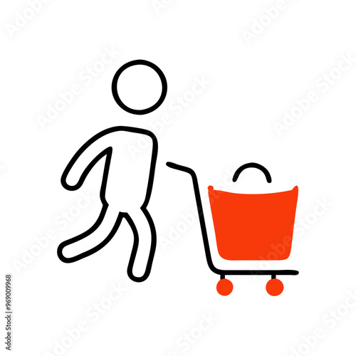Shopping spree icon