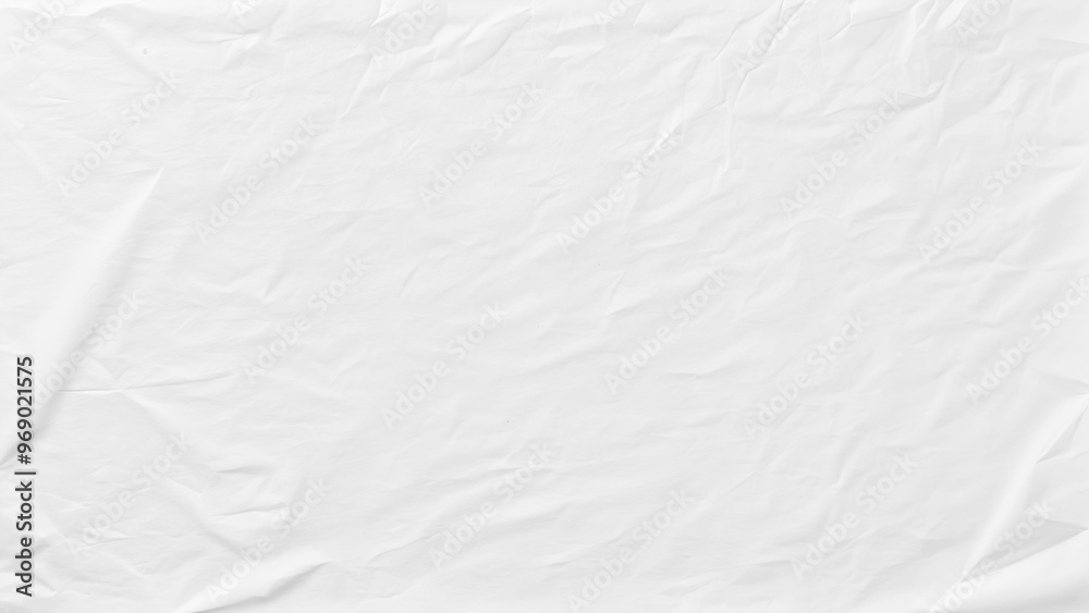 crumpled white paper texture, abstract background