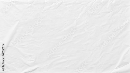 Obraz na płótnie crumpled white paper texture, abstract background
w salonie