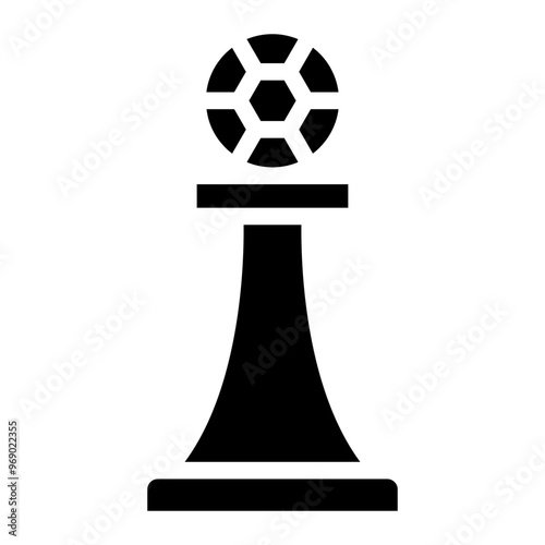 football cup glyph 