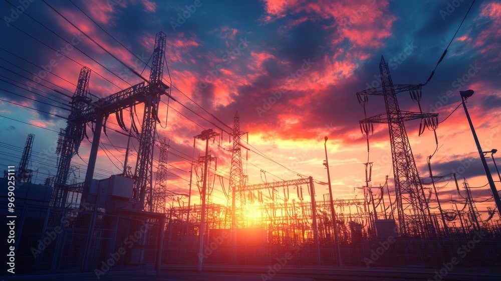 Sunset Power. Substation and Energy Infrastructure Sunset Power. Substation and Energy Infrastructure
