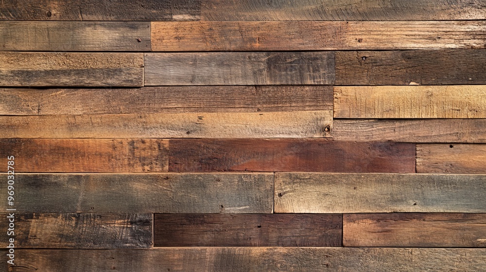 Wooden plank wall with natural textures, rustic decor concept Wooden plank wall with natural textures, rustic decor concept