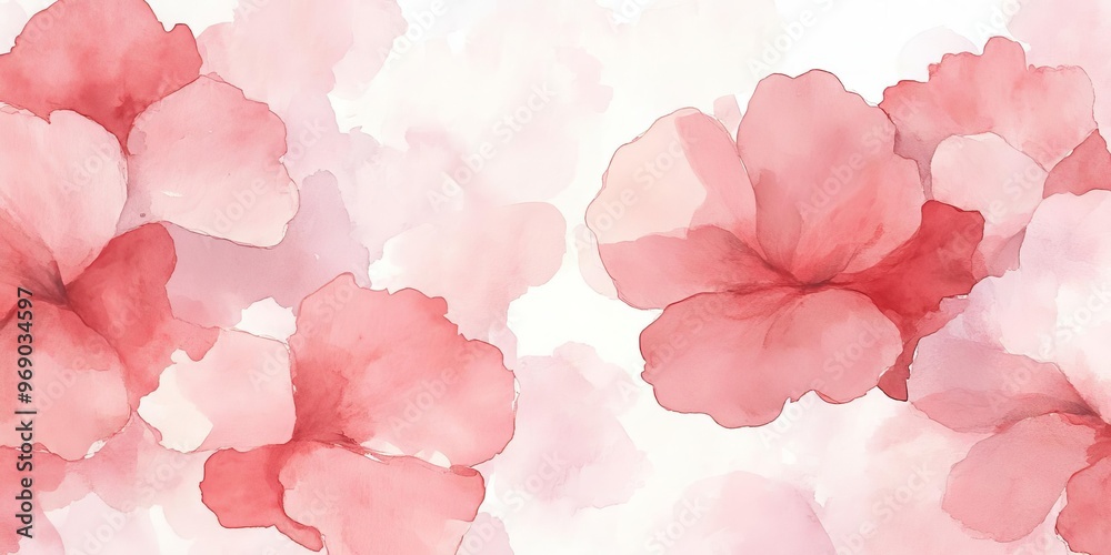 Beautiful watercolor flowers in soft pink hues, perfect for creating a serene background or enhancing artistic projects. Beautiful watercolor flowers in soft pink hues, perfect for creating a serene background or enhancing artistic projects.