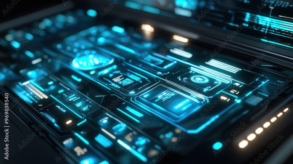 Futuristic Technology Interface Futuristic Technology Interface