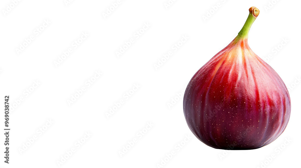 Fototapeta premium Fresh Ripe Fig Fruit on Colorful Abstract Background