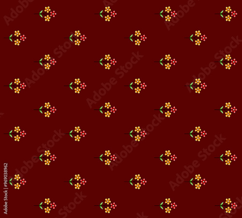  Digital and Textile Design Border and Motif 