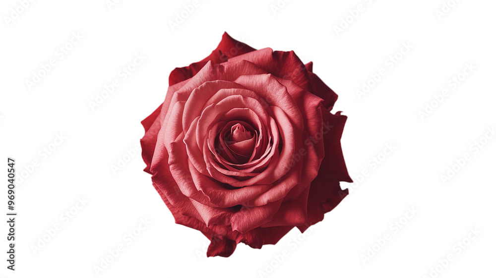 Rose flower on transparent background, Generative ai. Rose flower on transparent background, Generative ai.