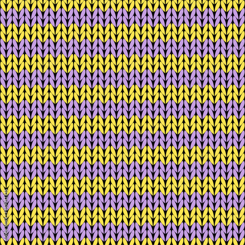 Knitted background pattern wallpaper knitting decorative print handmade textile knitting handiwork 