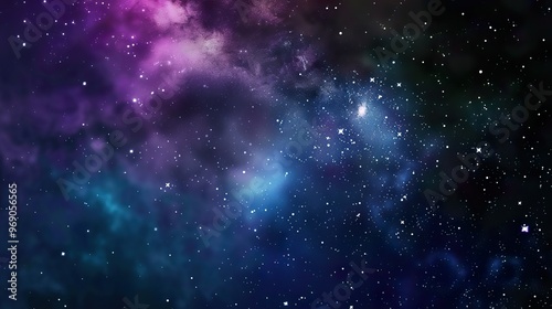 With_stars_Galaxy_Space_background