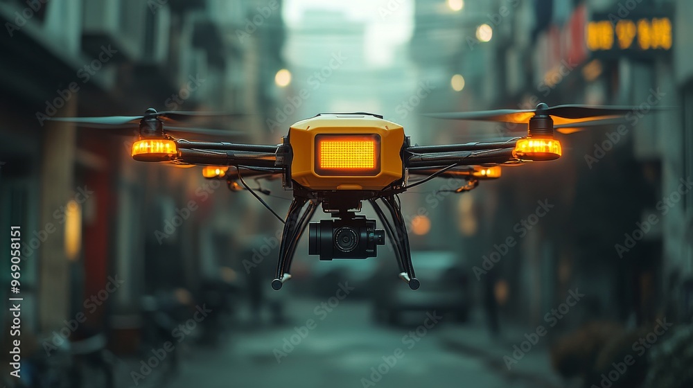 Autonomous AI-powered delivery drones using facial recognition for secure package delivery: Drones that scan and verify identities to ensure that packages reach the right recipients. Autonomous AI-powered delivery drones using facial recognition for secure package delivery: Drones that scan and verify identities to ensure that packages reach the right recipients.