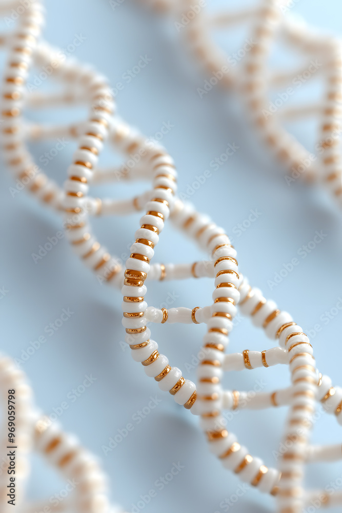 3D illustration focus on the future of biotech innovations and DNA sequence. A modern exploration of genetic engineering advancements, genome research, and molecular biology of the future of science. 3D illustration focus on the future of biotech innovations and DNA sequence. A modern exploration of genetic engineering advancements, genome research, and molecular biology of the future of science.