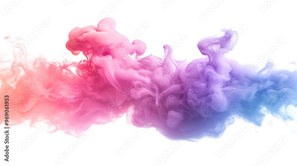 Abstract Glitch Art with Pink and Purple Smoke Abstract Glitch Art with Pink and Purple Smoke