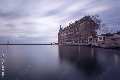 Haydarpaa Train Station was built between 1906 and 1908 as the starting station of the Istanbul-Bag photo