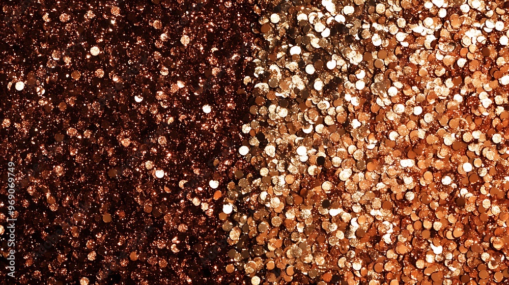 Radiant Copper and Bronze Glitter Texture with Deep Shimmer, Offering Space for Custom Text, Ideal for Invitations, Event Posters, or Artistic Backgrounds Radiant Copper and Bronze Glitter Texture with Deep Shimmer, Offering Space for Custom Text, Ideal for Invitations, Event Posters, or Artistic Backgrounds