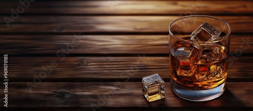 A glass of whiskey or cogna...