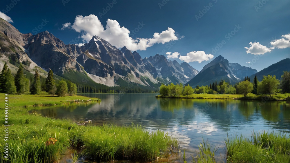 the background is cool and calm natural scenery the background is cool and calm natural scenery