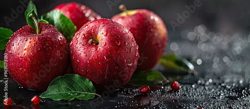 crimson apple. with copy sp...