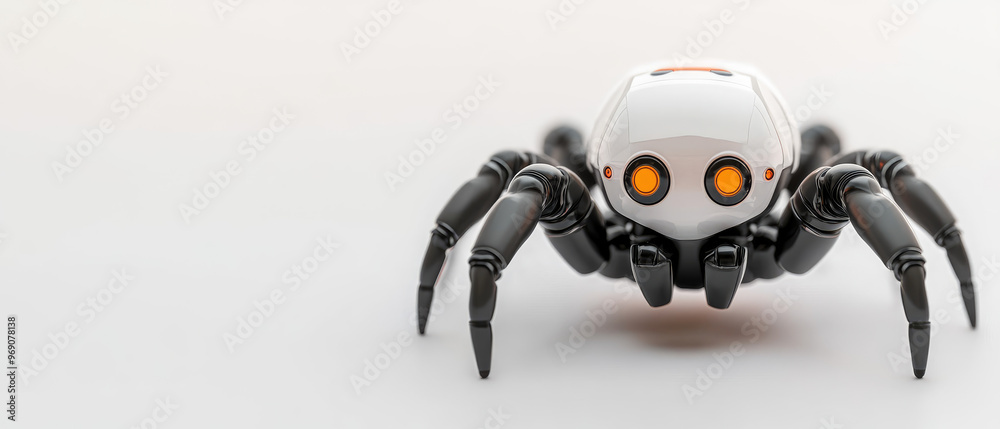 Discover a detailed 3D illustration of a robot spider, showcasing intricate design and vibrant colors. Perfect for tech and sci-fi projects. Discover a detailed 3D illustration of a robot spider, showcasing intricate design and vibrant colors. Perfect for tech and sci-fi projects.
