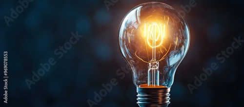 Abstract image of a lightbu...